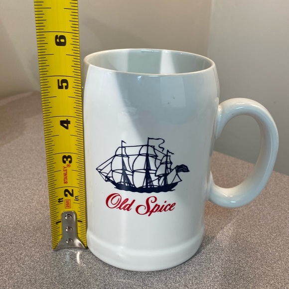 Old Spice - vintage white ceramic beer stein - Picture 5 of 5